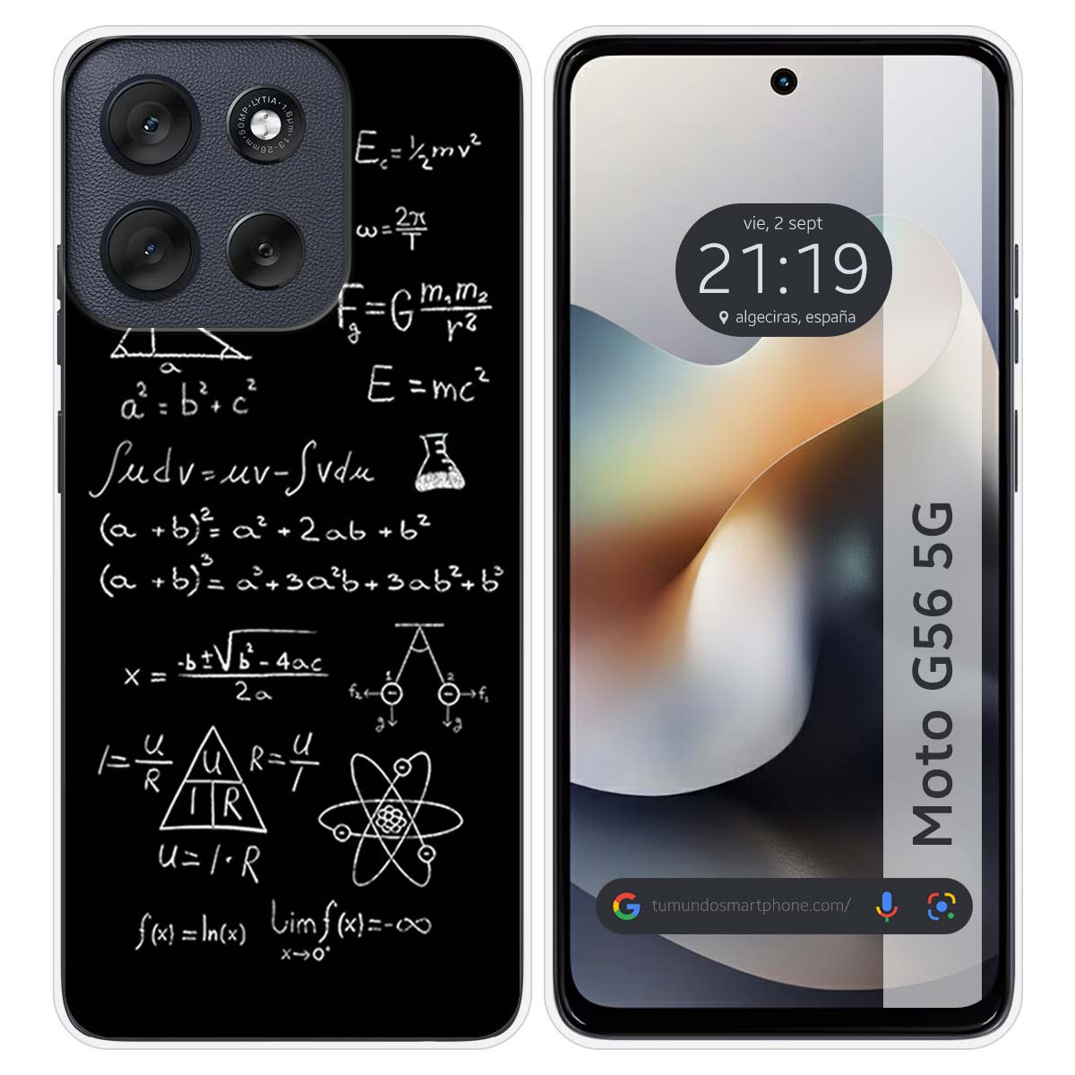 Funda Silicona para Motorola Moto G56 5G diseño...