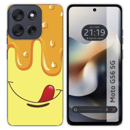 Funda Silicona para Motorola Moto G56 5G diseño Helado...