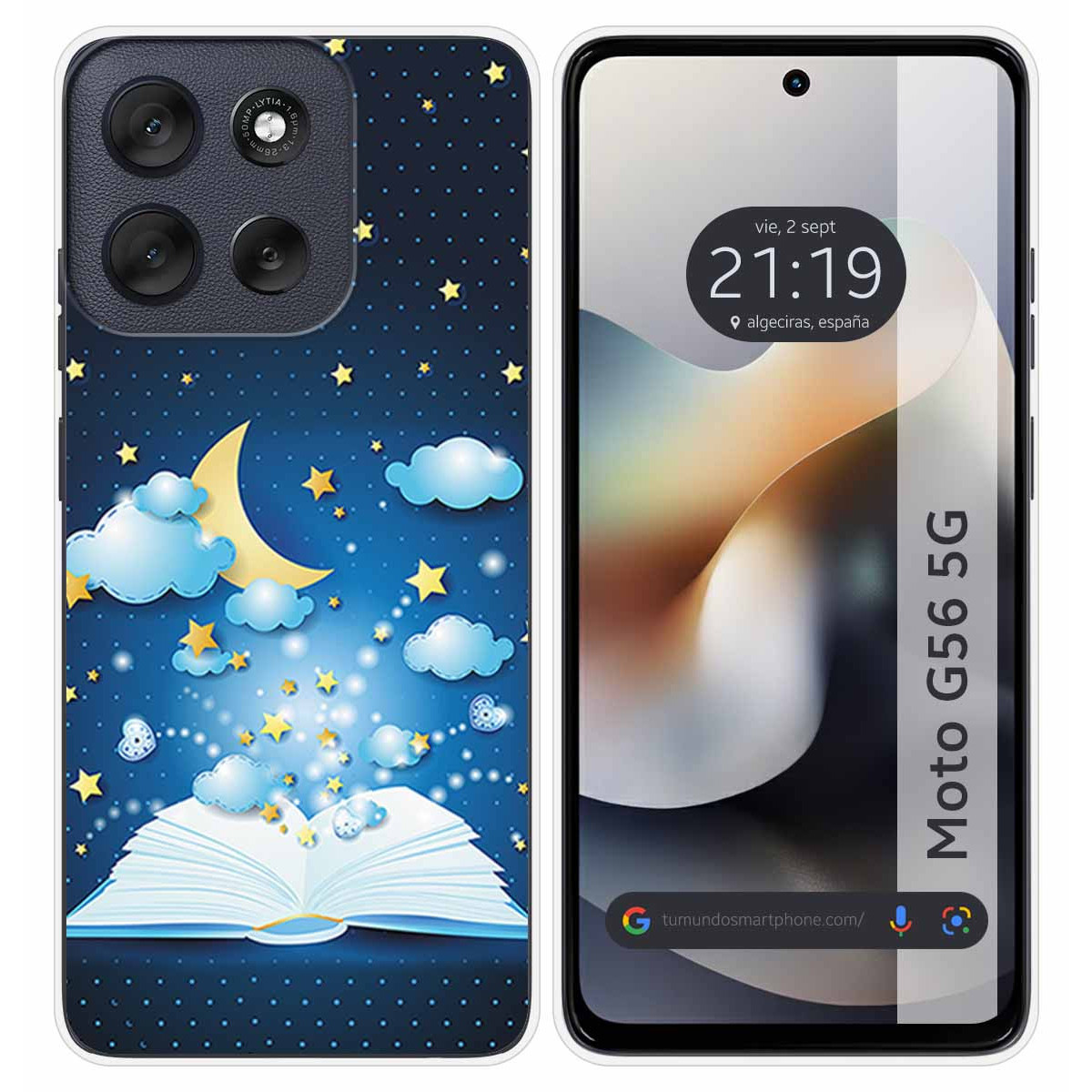 Funda Silicona para Motorola Moto G56 5G diseño...