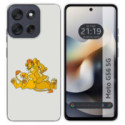 Funda Silicona para Motorola Moto G56 5G diseño Leones Dibujos