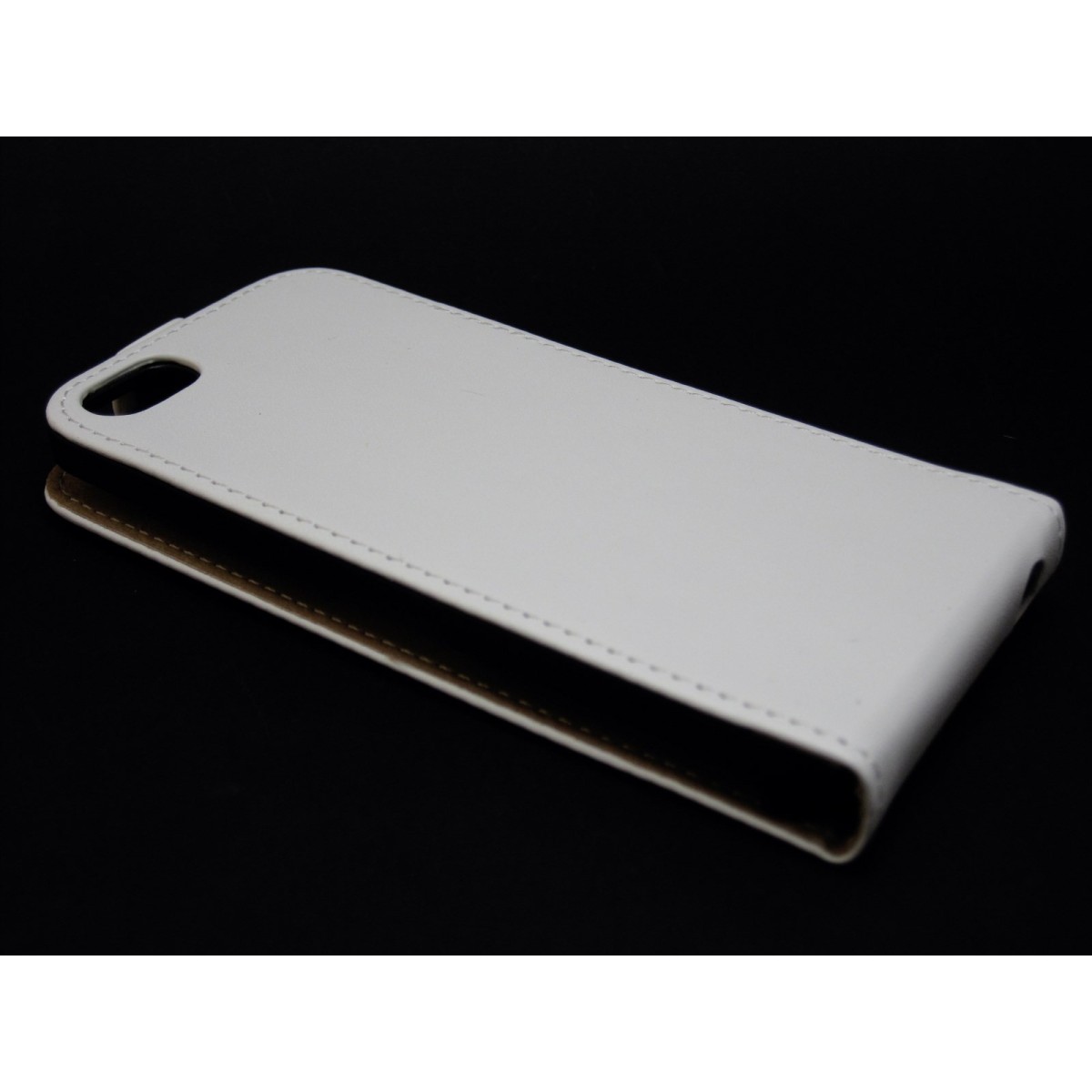 Funda Piel Premium Ultra-Slim Iphone 5C Blanca