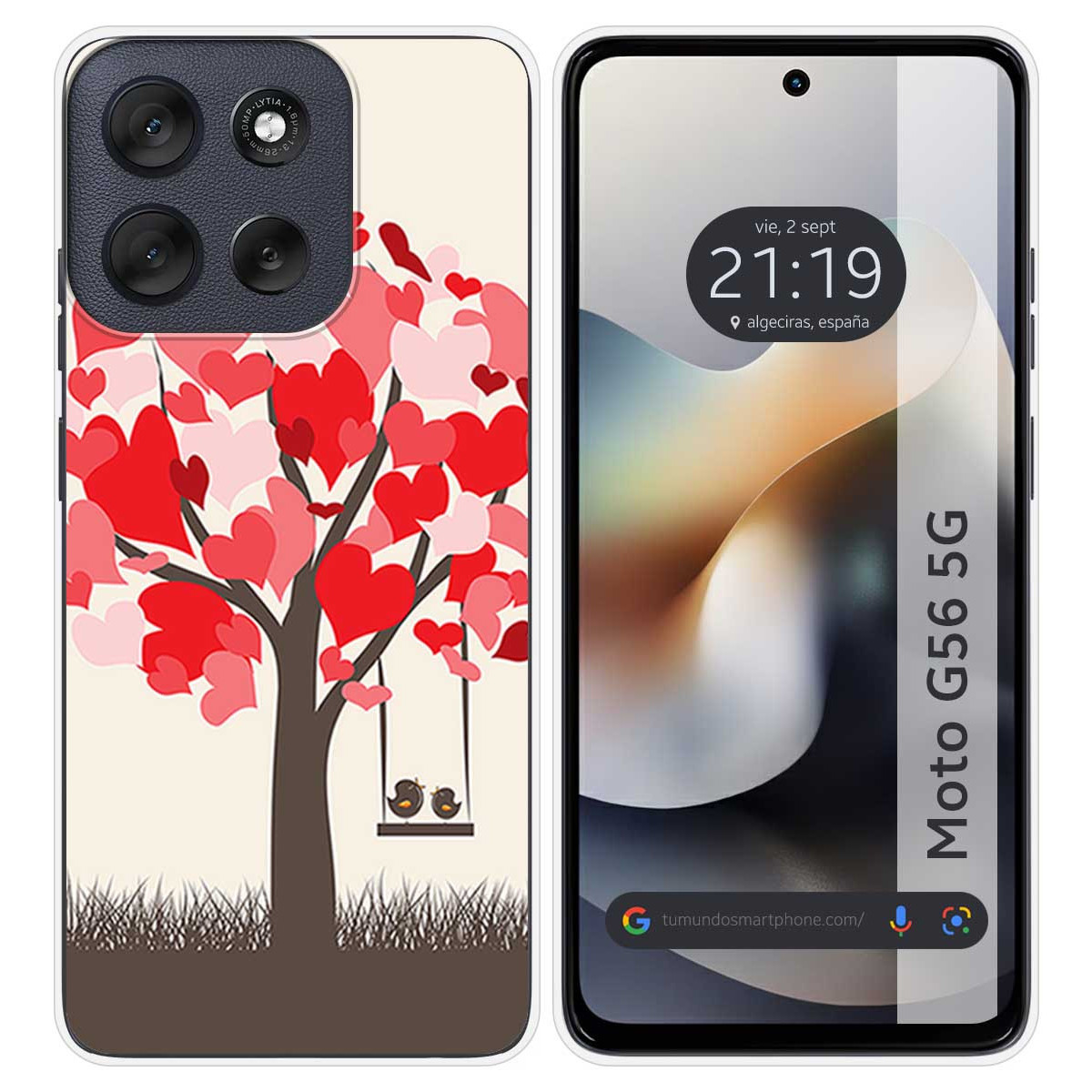 Funda Silicona para Motorola Moto G56 5G diseño...