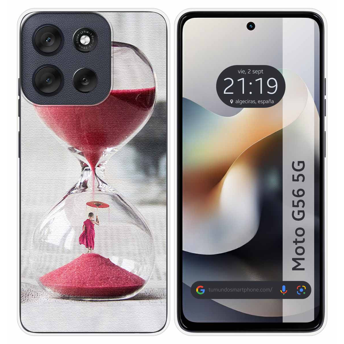 Funda Silicona para Motorola Moto G56 5G diseño...