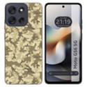 Funda Silicona para Motorola Moto G56 5G diseño Sand Camuflaje Dibujos