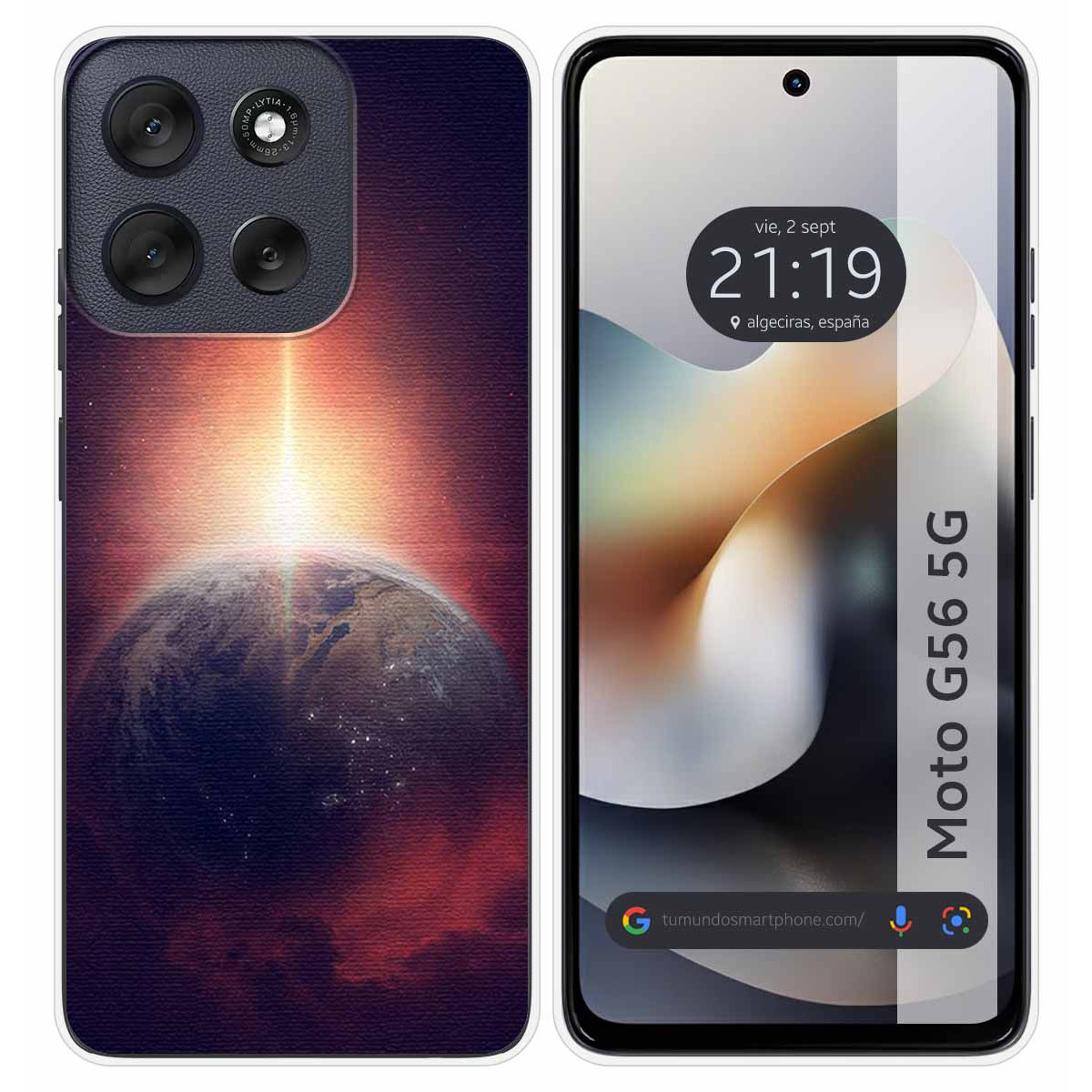 Funda Silicona para Motorola Moto G56 5G diseño...