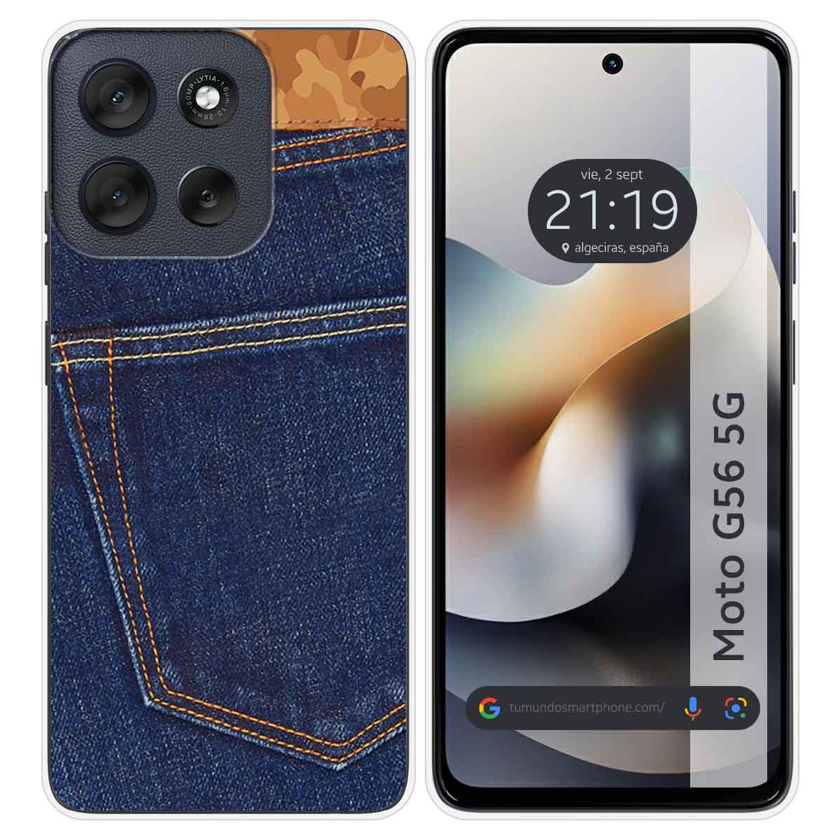 Funda Silicona para Motorola Moto G56 5G diseño...