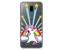Funda Gel Transparente para Samsung Galaxy J6+ Plus Diseño Unicornio Dibujos
