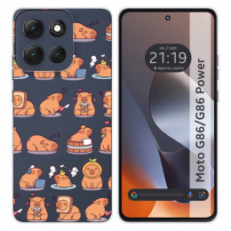 Funda Silicona Transparente para Motorola G86 / G86 Power...