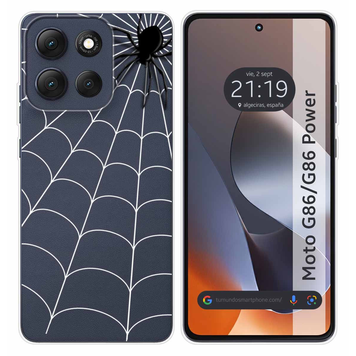 Funda Silicona Transparente para Motorola G86 /...