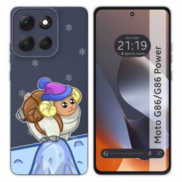 Funda Silicona Transparente para Motorola G86 / G86 Power...