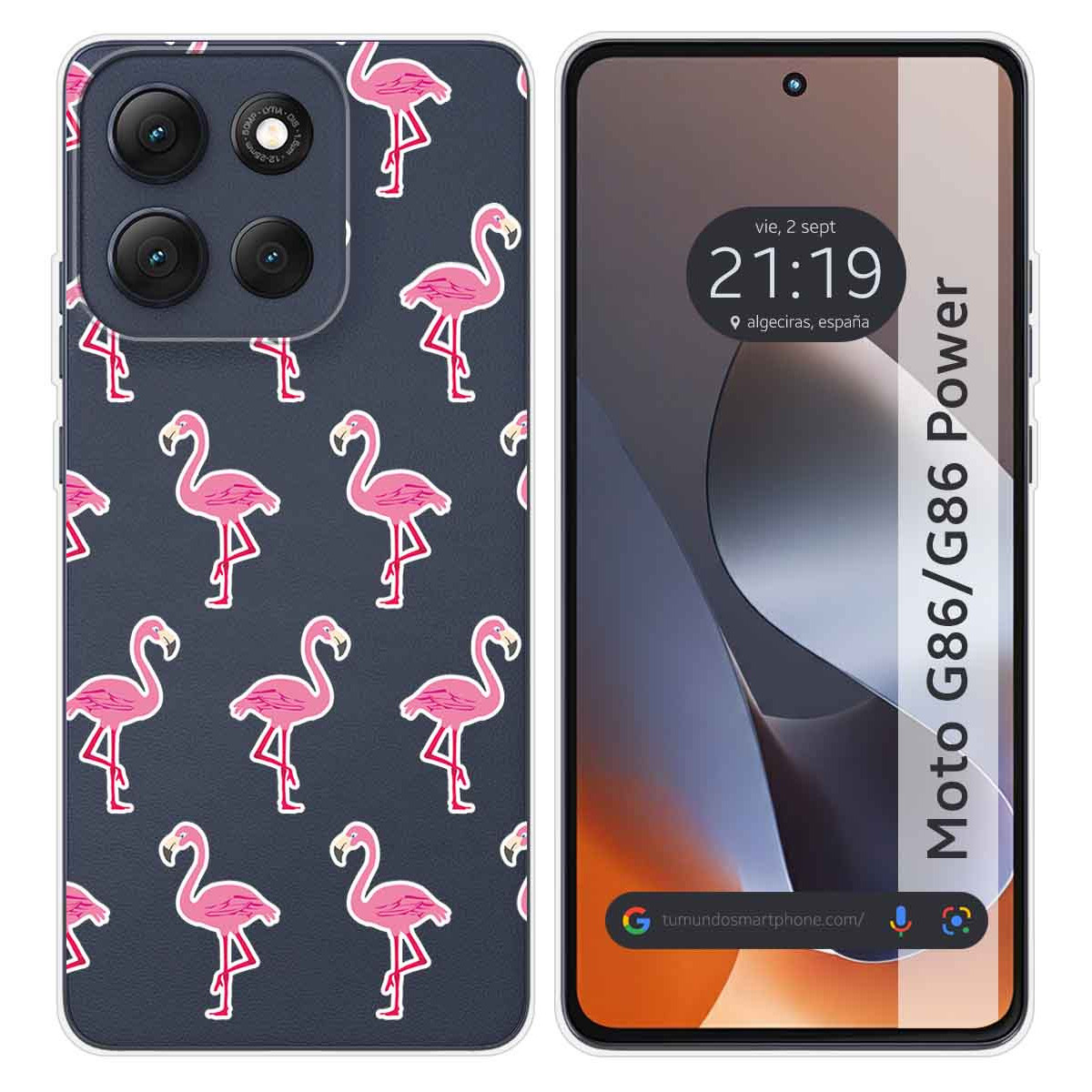 Funda Silicona Transparente para Motorola G86 /...