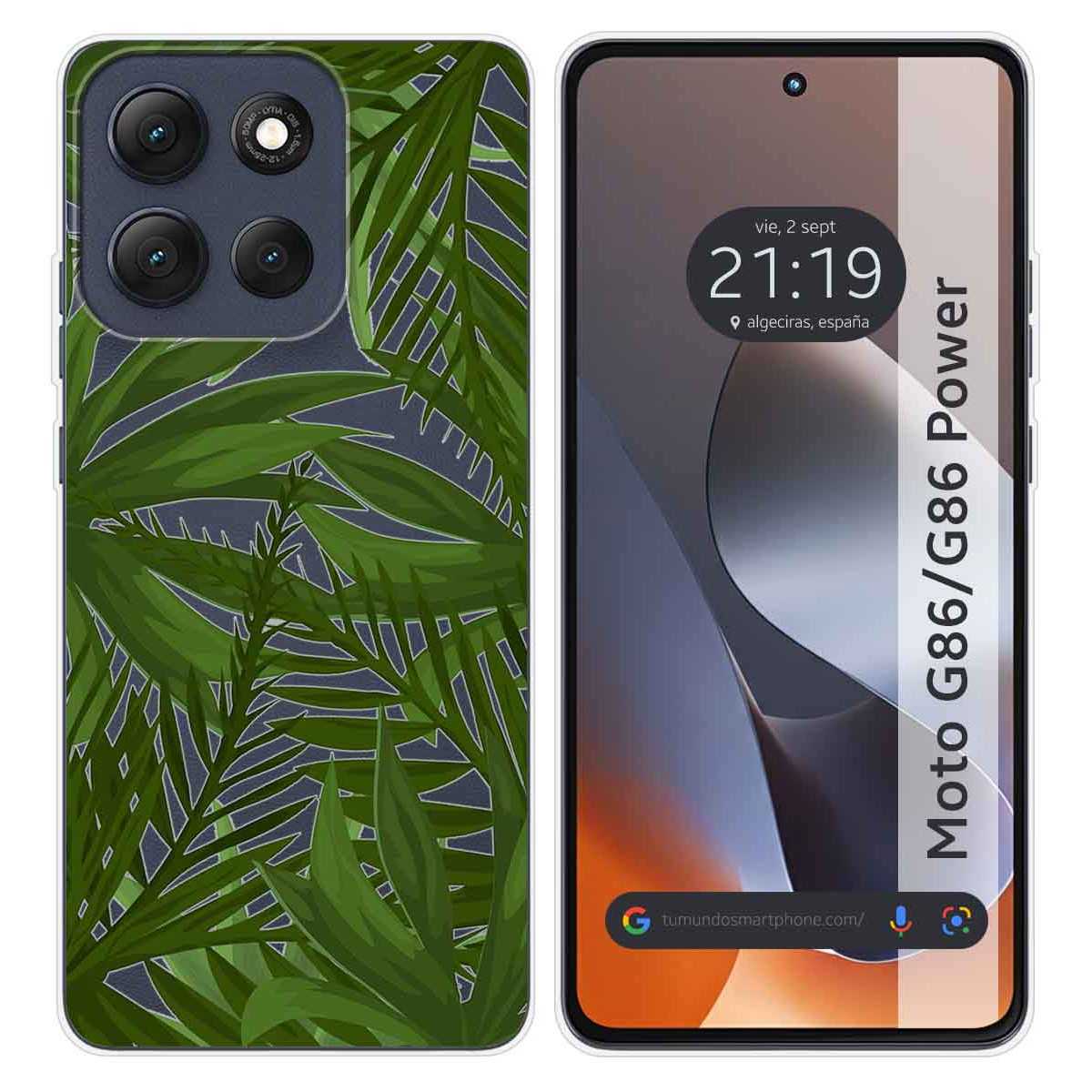 Funda Silicona Transparente para Motorola G86 /...