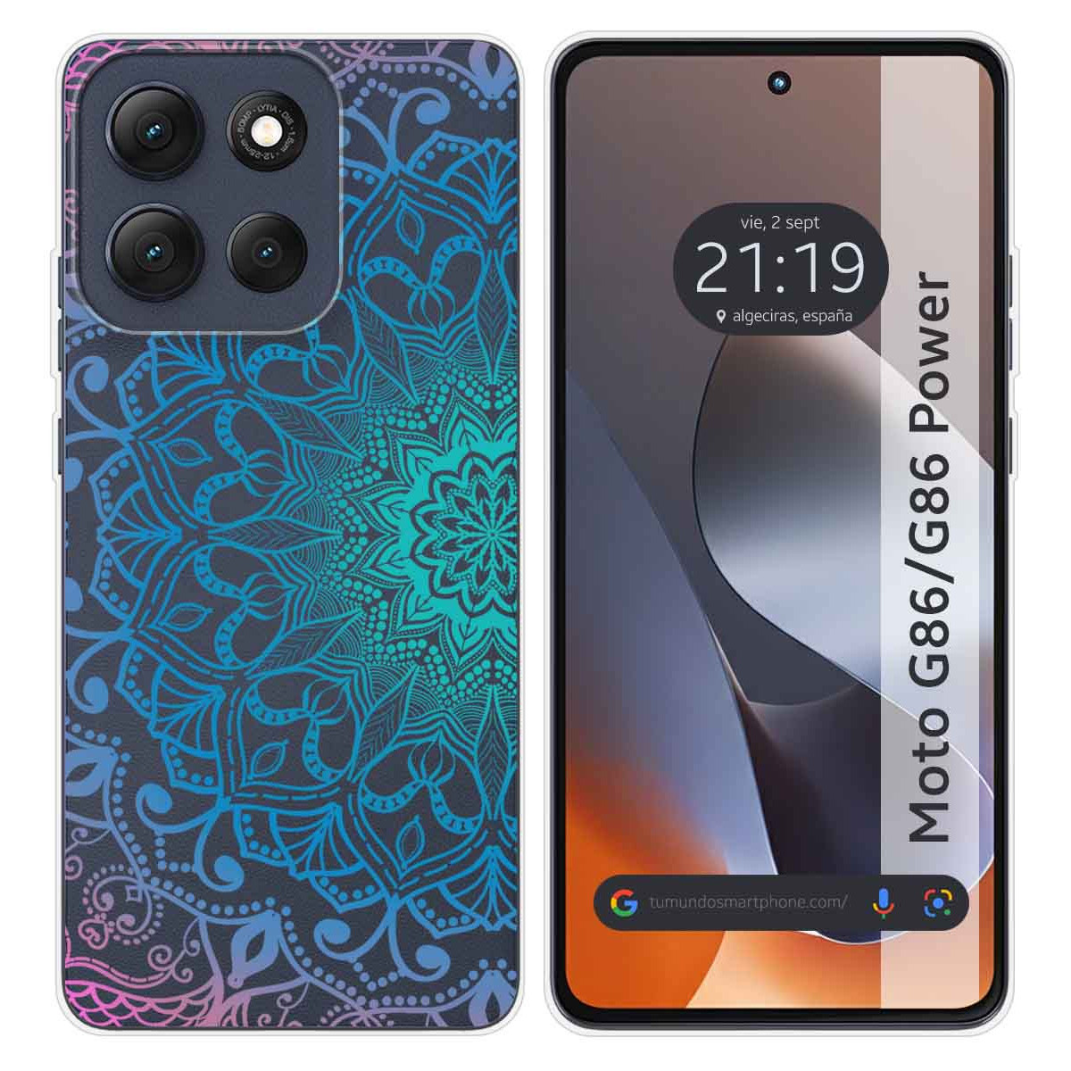 Funda Silicona Transparente para Motorola G86 /...