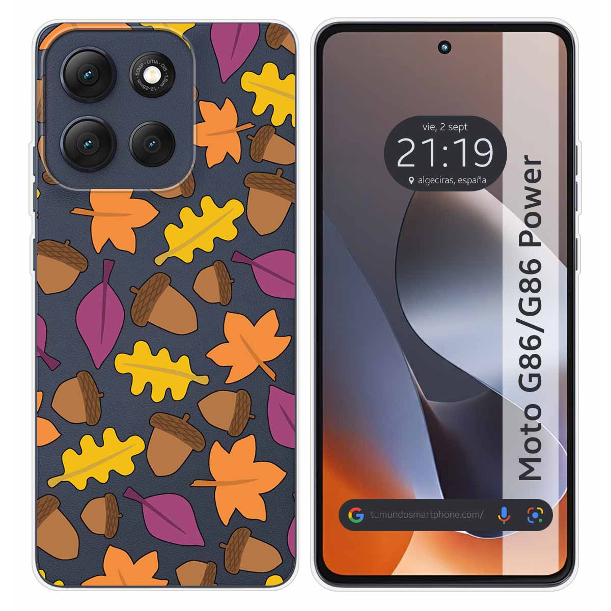 Funda Silicona Transparente para Motorola G86 /...