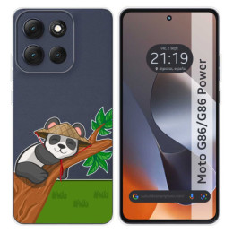 Funda Silicona Transparente para Motorola G86 / G86 Power...