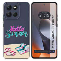 Funda Silicona Transparente para Motorola G86 / G86 Power...