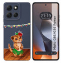 Funda Silicona Transparente para Motorola G86 / G86 Power 5G diseño Suricata Dibujos