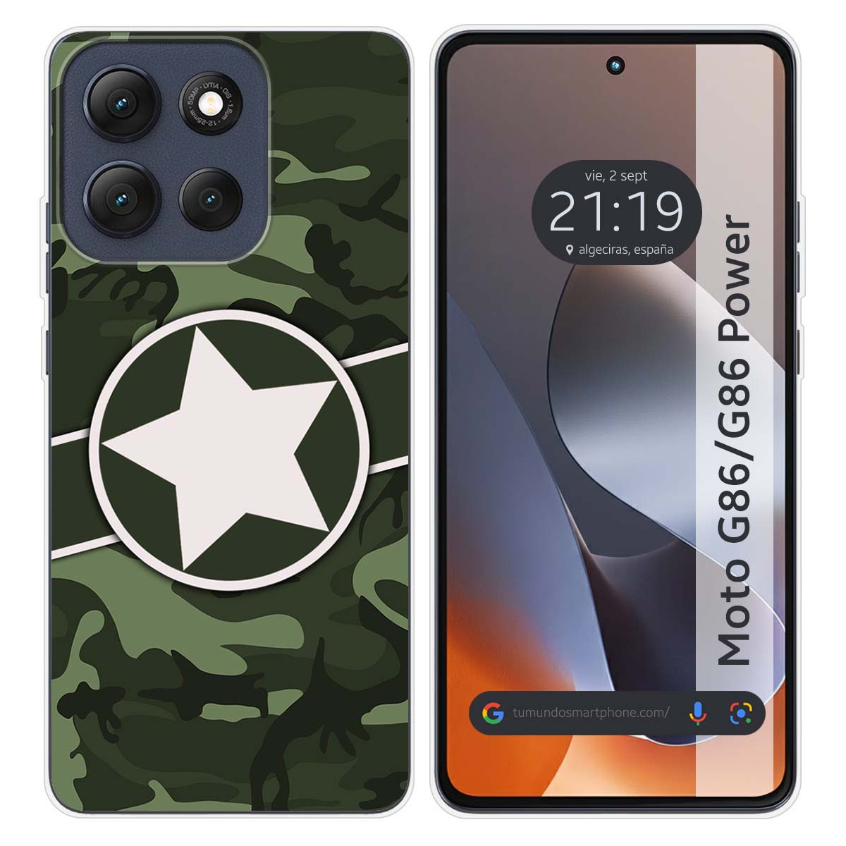 Funda Silicona para Motorola G86 / G86 Power 5G...