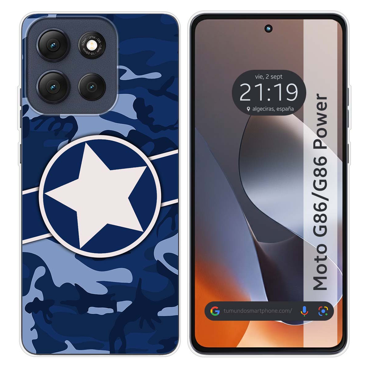 Funda Silicona para Motorola G86 / G86 Power 5G...