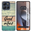 Funda Silicona para Motorola G86 / G86 Power 5G diseño Madera 01 Dibujos