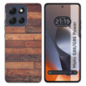 Funda Silicona para Motorola G86 / G86 Power 5G diseño Madera 03 Dibujos