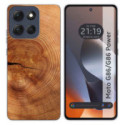 Funda Silicona para Motorola G86 / G86 Power 5G diseño Madera 04 Dibujos