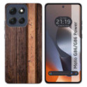 Funda Silicona para Motorola G86 / G86 Power 5G diseño Madera 05 Dibujos