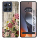 Funda Silicona para Motorola G86 / G86 Power 5G diseño Madera 08 Dibujos