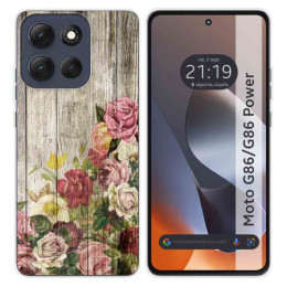 Funda Silicona para Motorola G86 / G86 Power 5G diseño...