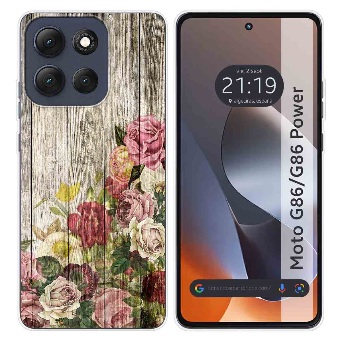 Funda Silicona para Motorola G86 / G86 Power 5G...