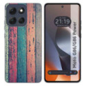 Funda Silicona para Motorola G86 / G86 Power 5G diseño Madera 10 Dibujos