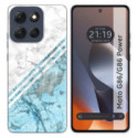 Funda Silicona para Motorola G86 / G86 Power 5G diseño Mármol 02 Dibujos