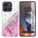 Funda Silicona para Motorola G86 / G86 Power 5G diseño Mármol 03 Dibujos