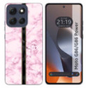 Funda Silicona para Motorola G86 / G86 Power 5G diseño Mármol 04 Dibujos
