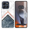 Funda Silicona para Motorola G86 / G86 Power 5G diseño Mármol 05 Dibujos