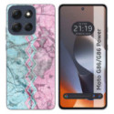 Funda Silicona para Motorola G86 / G86 Power 5G diseño Mármol 08 Dibujos