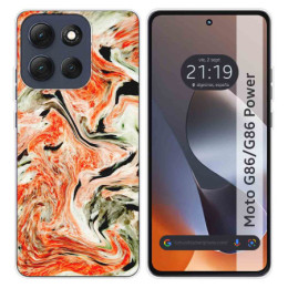 Funda Silicona para Motorola G86 / G86 Power 5G diseño...