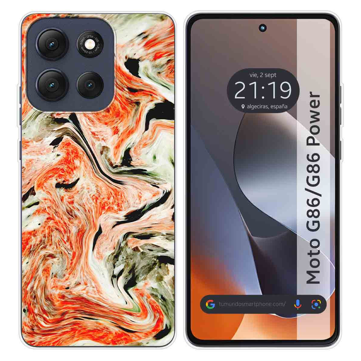 Funda Silicona para Motorola G86 / G86 Power 5G...