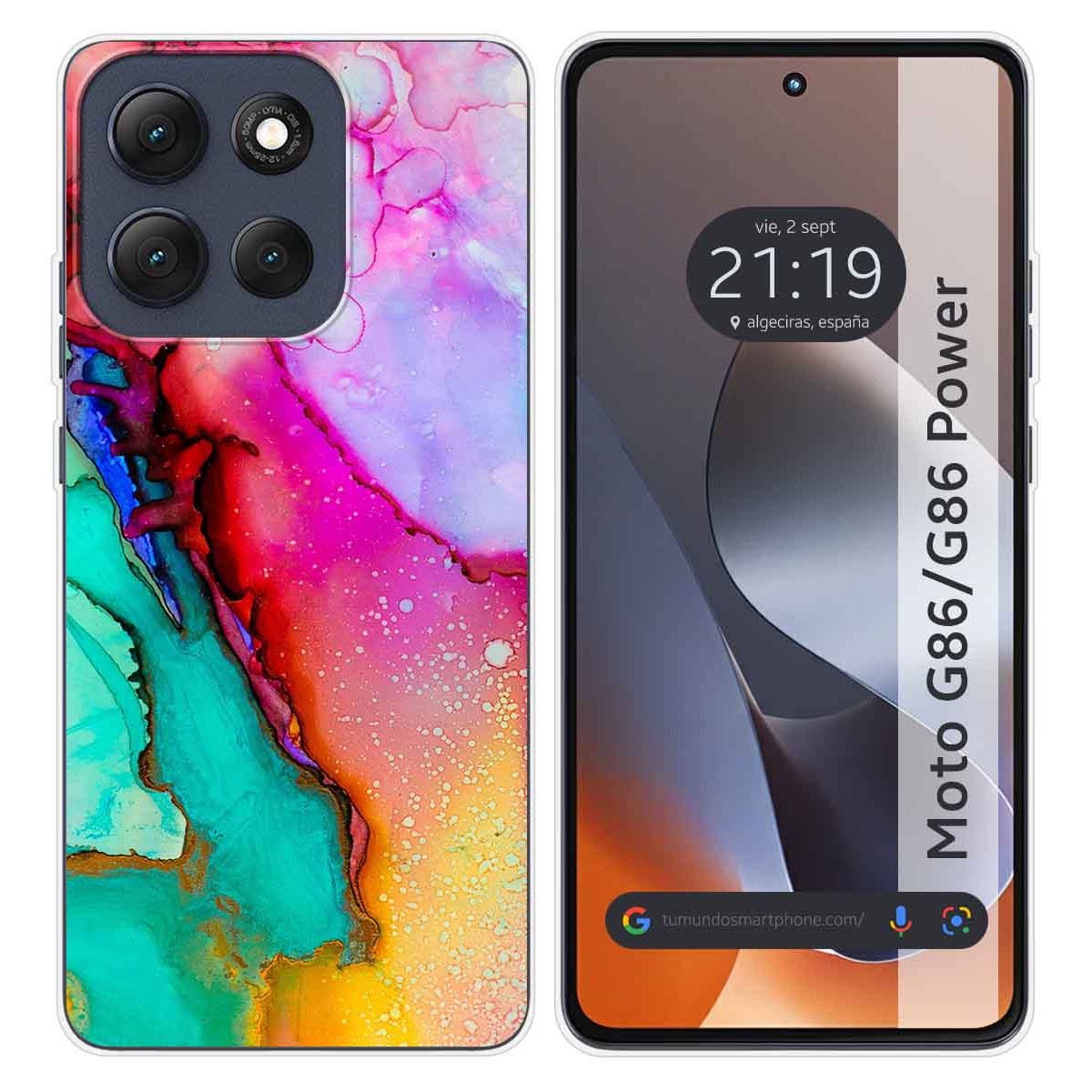 Funda Silicona para Motorola G86 / G86 Power 5G...