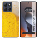 Funda Silicona para Motorola G86 / G86 Power 5G diseño Cerveza Dibujos