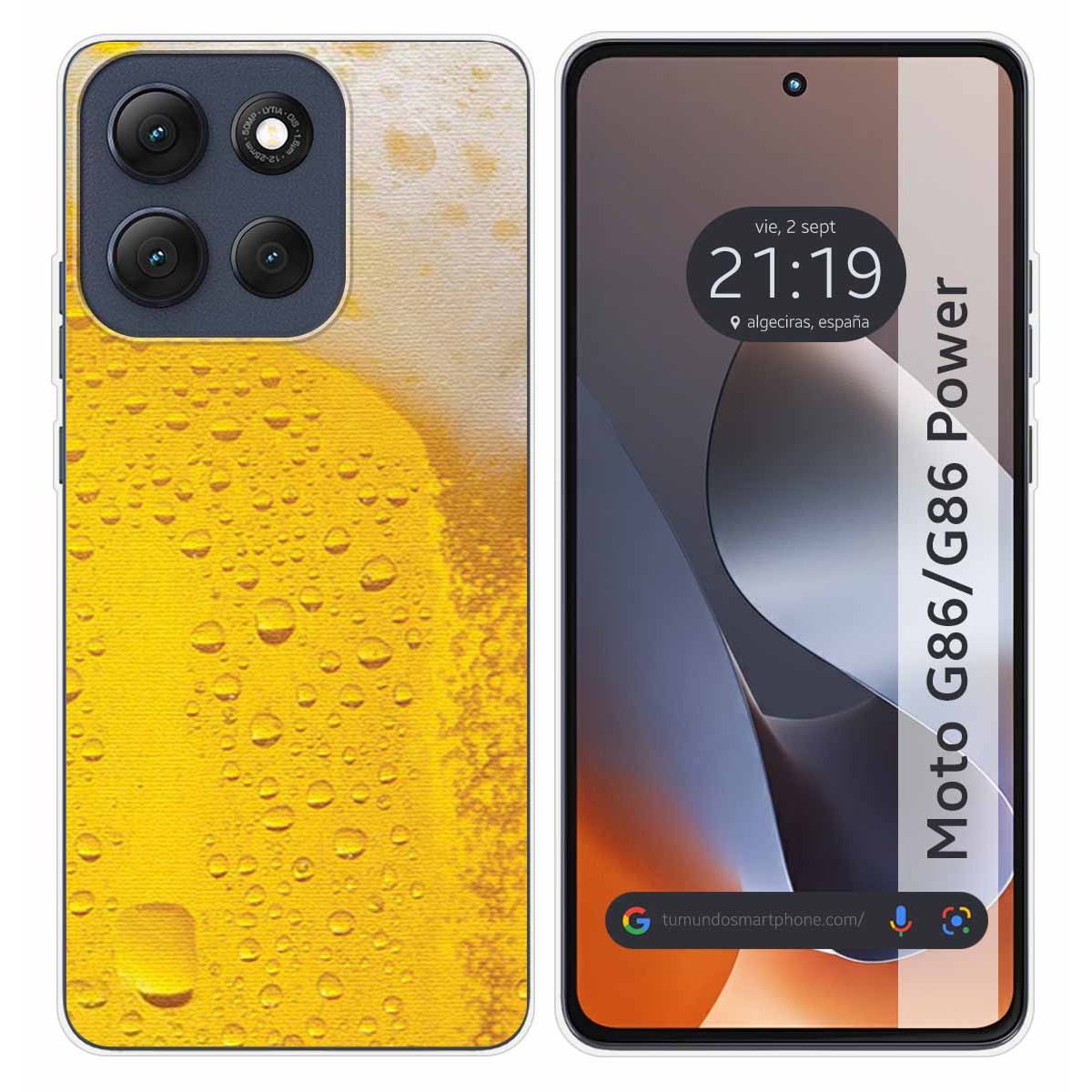 Funda Silicona para Motorola G86 / G86 Power 5G...