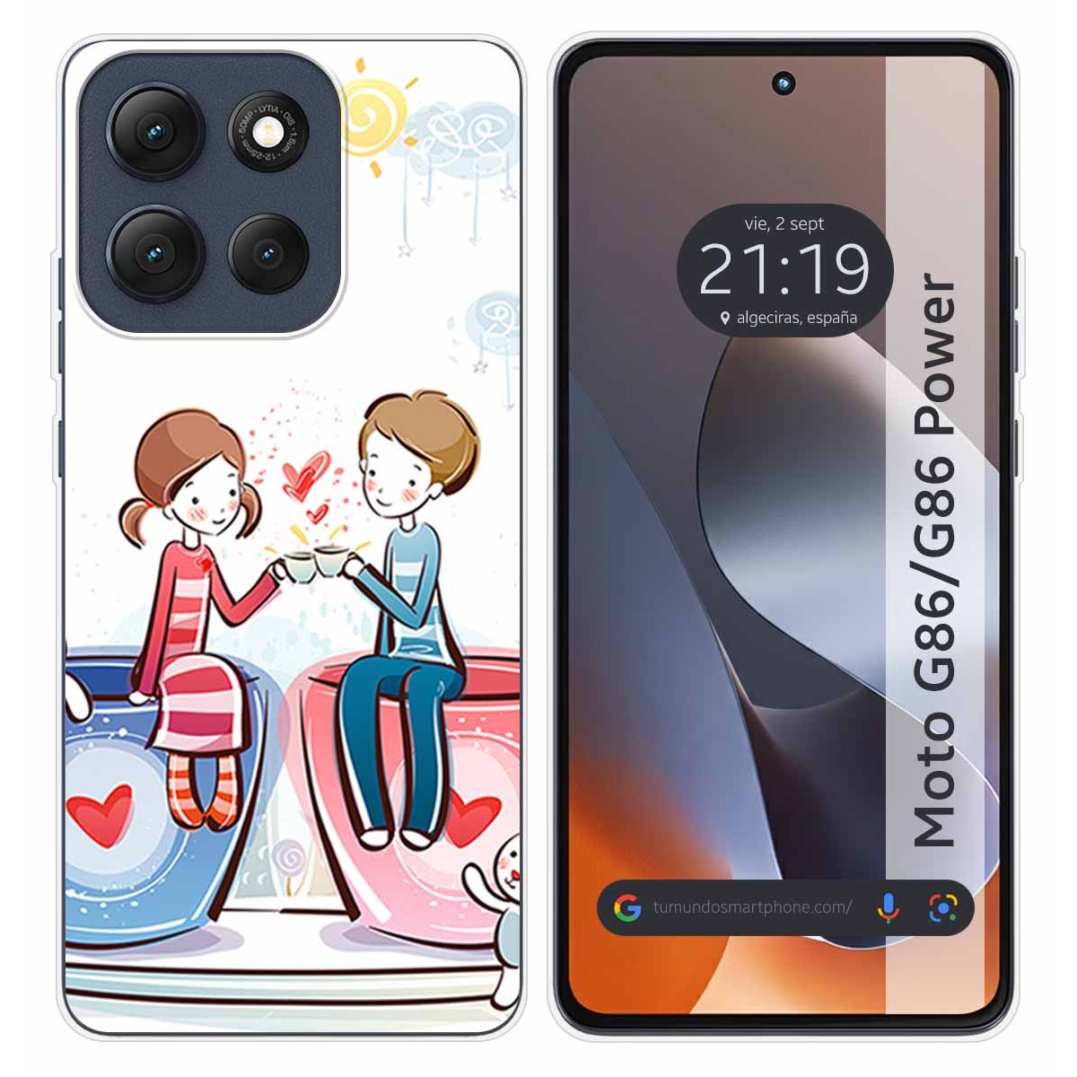 Funda Silicona para Motorola G86 / G86 Power 5G...