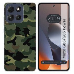 Funda Silicona para Motorola G86 / G86 Power 5G diseño...