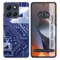 Funda Silicona para Motorola G86 / G86 Power 5G diseño Circuito Dibujos