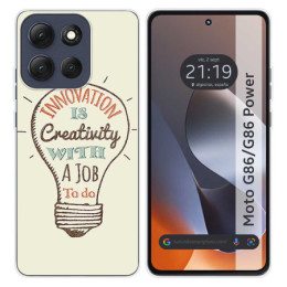 Funda Silicona para Motorola G86 / G86 Power 5G diseño...