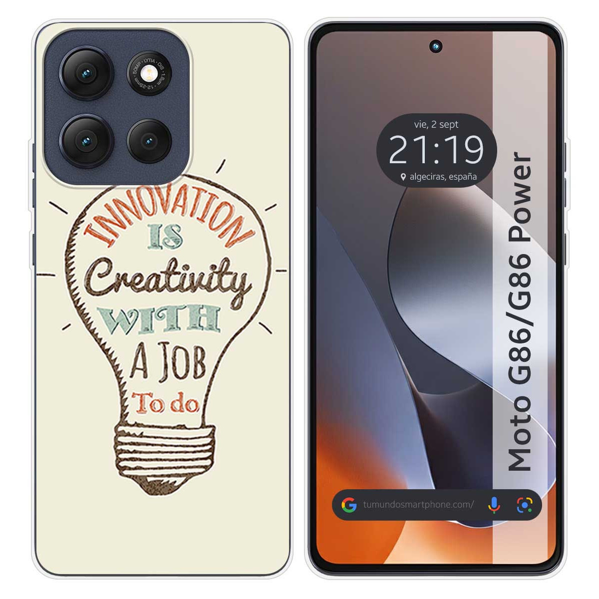 Funda Silicona para Motorola G86 / G86 Power 5G...