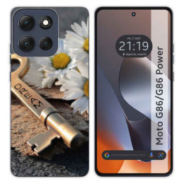 Funda Silicona para Motorola G86 / G86 Power 5G diseño...