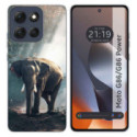 Funda Silicona para Motorola G86 / G86 Power 5G diseño Elefante Dibujos