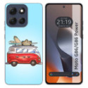 Funda Silicona para Motorola G86 / G86 Power 5G diseño Furgoneta Dibujos