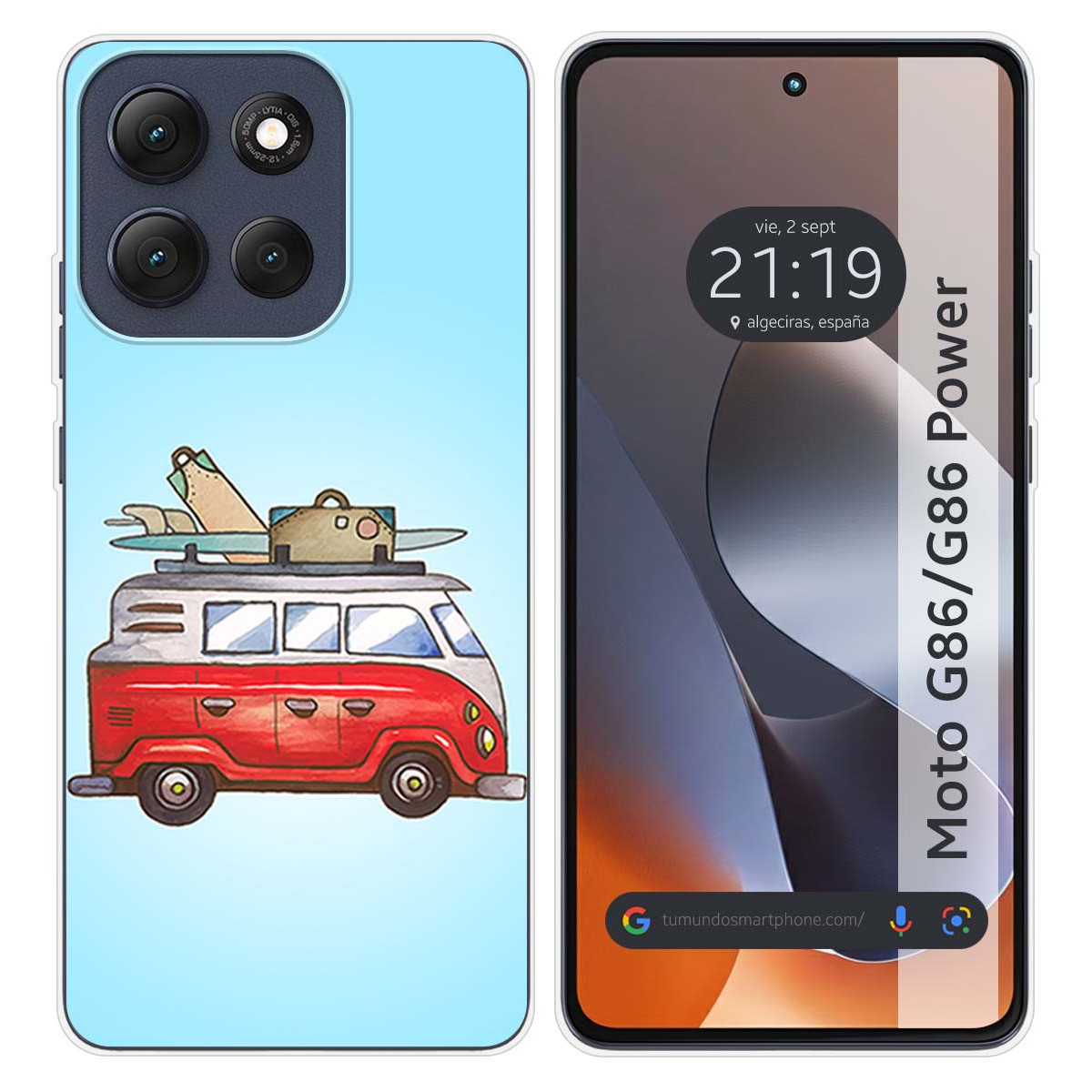 Funda Silicona para Motorola G86 / G86 Power 5G...